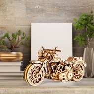 偷偷為男友準備的手工禮物WOODEN CITY Cruiser V-Twin木製電單車