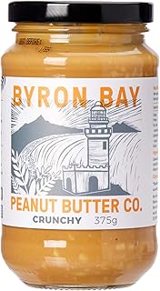 Byron Bay Peanut Butter - Chunky (Salted) 375g (1 jar)