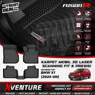 FUSION R 3D Car Mat BMW X1 2024-On Xventure Premium Full Set Custom Fit