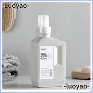 LUOYAO Detergent Dispenser 400/600/1000ml Laundry Detergent Softener Household Shampoo Shower