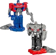 Transformers One Robot Battlers Action Figure 2-Pack, 4.5-Inch Optimus Prime (Orien Pax), 4.5-Inch M