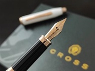 Cross Century II 系列珍珠白玫瑰金夾墨水筆(CRS-C2-PWH-GT-F)