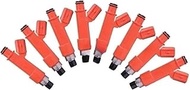 ZYBUFOB Fuel Injector 8X 1100cc 1001-87F90 Compatible For Toyota Supra 2JZGTE AE86 E85 MR2 4AGE Engi