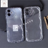 Wv - Clear Clear Silicone Softcase Melting Wavy Case Samsung A06 4G