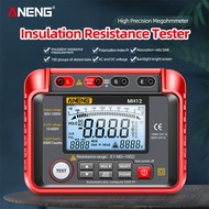 MH12 Digital Ground Resistance Meter Digital Megohmmeter Meter High Voltage Voltmeter Meter for Resi