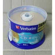 Cd-r 52X VERBATIM GOLD VINYL TUBE CONTAINS 50 PIECES