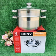 Sony 26cm High-End Steamer Set Uses All Types Of Cookers