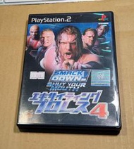 便宜賣！PS2日版遊戲- WWE 激爆職業摔角 4