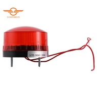AC 220V Industrial LED Flash Strobe Light Accident Warning Lamp Red LTE-5061 De