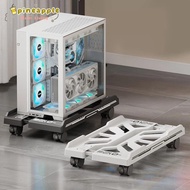 PINEAPH CPU Holder, with Caster Wheels Adjustable CPU Stand, Universal Scalable Mobile CPU Tower Hol