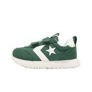 Converse Toddler Shoes Omega Trainer 2V Children's Green White Velcro Felt Suede Nylon [ACS] A16419C