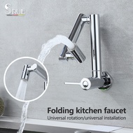SRUE Kitchen Sink Faucet Kitchen Faucet Wall Mounted Faucet Bathroom Sink Faucet Stainless Steel