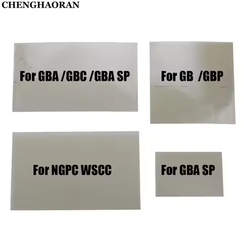 2PCS For Gamboy GB DMG GBP Polarizing Sheet For GBA GBC GBASP GBA SP NGP WSC Polarized Polarizer Fil