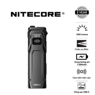 Đèn pin Nitecore EDC23 sáng 2500 lumen chiếu xa 280m pin 1500mAh màn OLED sạc USB C
