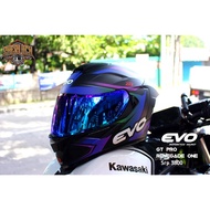 EVO GT-PRO Renegade One Full Face Dual Visor Helmet with Free Clear lens
