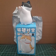 Paw Paw Kitty Tuxedo Cat Figure Original BU2MA