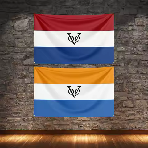 3X5Ft NL Historical Flags Dutch East India Company & Dutch East Indies Flag For Decor