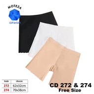 Wholesale [6 pcs] [12 pcs] Tally 272; 274 CD Women's Seamless Short Panties | Midi Waist Pants Short
