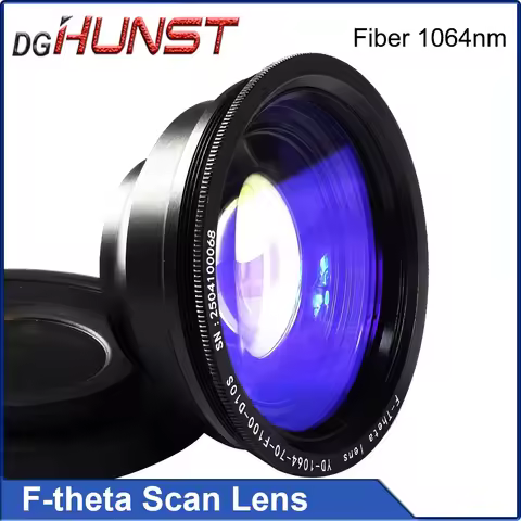 DGHUNST -F-theta Scanning Lens 1064nm Field Lens 50-400mm F80-525mm For Fiber Laser Marking Machine 