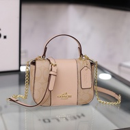 COACH_ Luxury Designer Famous Fashion Brands Genuine Leather Crossbody Handbags Women Ladies Shoulder Bags