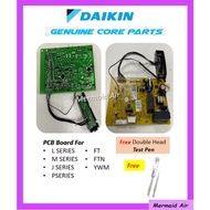 Original Daikin Pc Board// Daikin Air Conditioner PCB / PC Board / IC Board Daikin Genuine Parts 1.0HP - 2.5HP
