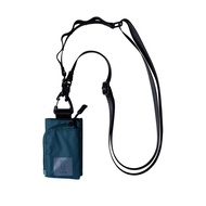 DOD Usazenire Mini Tri-fold Wallet, Unisex, Outdoor, Hands-Free, Strap, BG1-999-NV (Direct from Japa
