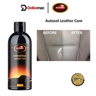 Autosol Leather Care (250ml) - Smooth &amp; synthetic leather / shoe / couch / car seat / purse / wallet / jacket / bag