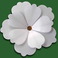 Pamekang jagad asesoris kap lampu dekorasi pelaminan/gantung/standing/jalan model terbaru kain putih