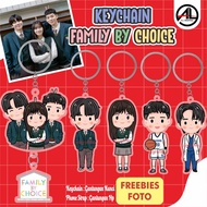 GANTUNGAN KEYCHAIN FAMILY BY CHOICE KDRAMA HWANG IN YEOP BAE HYUN SUNG DRAKOR KEYCHAIN