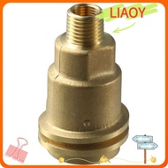 LIAOY 2PCS Fitting Hose Adapter, Yellow 1/4 Inch Joint Thread, Portable Brass Protective Cover Fitting