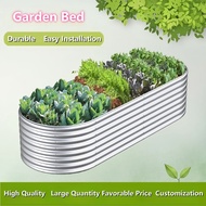 Bunnings/Home Store Merino & Galvanised Garden Bed Bunga Hiasan Tanaman Sayuran Penanam Landskap Rum