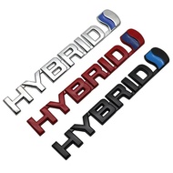 3D For Toyota HYBRID Car Logo Stickers Refitting Metal Emblem Badge Decal Auto Accessories Prius Cam