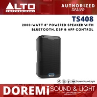 Alto Professional TS408 2000-watt 8" 2-way Powered Speaker with Bluetooth, DSP & App Control