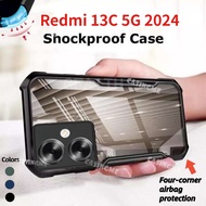 Redmi 13C 5G 2024 Airbag Clear Phone Casing For Redmi 13C Redmi13C 13 C C13 4G 5G 2024 Silicone Tran