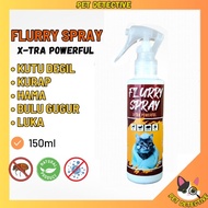 Ubat kurap kucing fungus hama sporo spray kurap kucing paling berkesan Flurry Spray Bam E