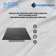 Original Flashforge Adventurer 5M AD5M and AD5M Pro Smooth PEI Painting Sheet Build Surface with Fle