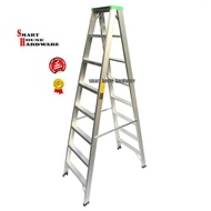 8 STEP DOUBLE SIDED ALUMINIUM LADDER(TANGGA LIPAT)