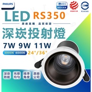 PHILIPS RS350 Deep Recessed Projection Light G2 7W 9W 11W Anti-Glare