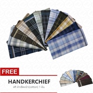 Quality cotton Handkerchief Size 41x41 Cm 12 Pieces (Mixed Patterns)