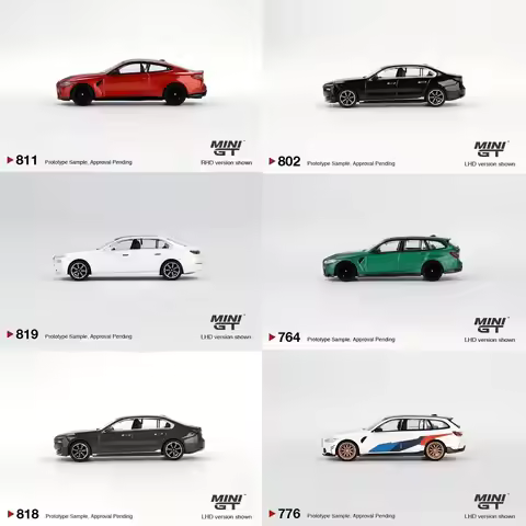 TSM MINIGT 1/64 i7 eDrive50 60 M3 M4 3.0 CSL Performance Touring G82 minigt 811 764 864 Collection D
