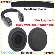 LETTER Headset Earmuff, Protein Leather Sponge Foam Headphone Ear Pads, Replacement Headphone Headba