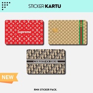 Skin Card, ATM Luxury Brand Theme 2 | Decorative ATM Card Sticker, Apartment Card - Waterproof