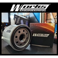 Works Engineering Performance Engine Oil Filter (short) - JPM-S 3/4