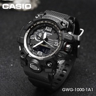 Casio MUDMASTER GWG-1000-1A1 G-Shock Analog Digital TOUGH SOLAR Sporty Design Black Resin Band Original Watch GWG-1000