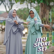 Set Jiyu Gamis Olahraga Muslimah By Hijab Alila - Gamis Saja S