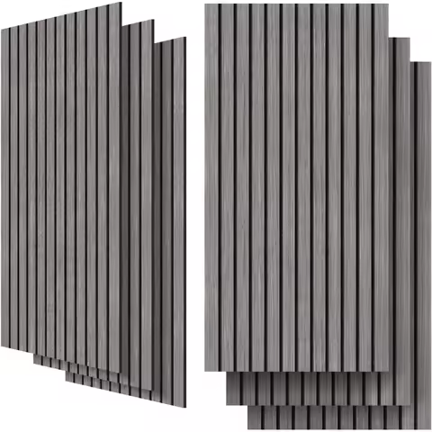 Acoustic Panels 6 Pack 47.2x23.6 Inches Sound Proof Panels for Home Theater, Studio, Office, Grey