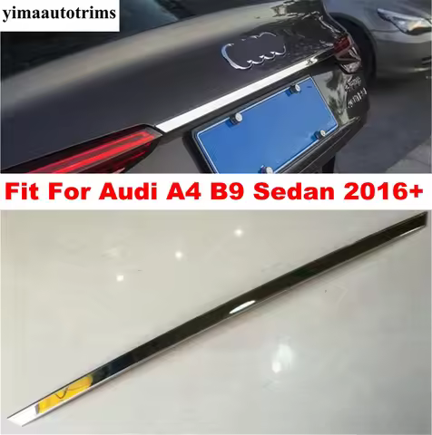 Rear Trunk Tail Gate Door Up Bottom Decoration Strip Protection Cover Trim Accessories Exterior For 