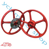 Kawasaki AR80 SPORT RIM PNP EX5 DREAM 140x140x18 SIAP Custom PNP 140-140X18 RED BLACK GOLD GREEN