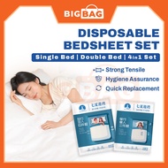 Disposable Bed Sheet Disposable Bedsheet Travel Bedsheet Cover Disposable Pillow Case Hotel Bedsheet