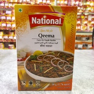 National Qeema 50g Spice Mix Masala / Rempah Ratus Kima National Foods Pakistan